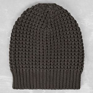 AllSaints Rok Men’s Beanie in Warm Grey